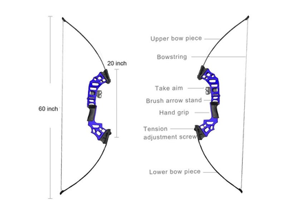 Archery bow hunting with adjustable draw weight control