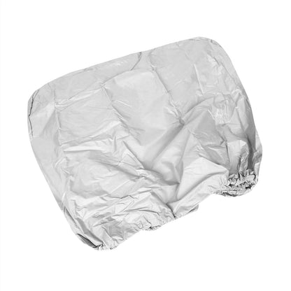 Easy to install kayak cover on a grey kayak