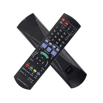 Replacement remote for Panasonic Blu-ray disc showing front buttons
