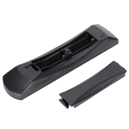 Ergonomic handgrip design of Panasonic Blu-ray disc replacement remote