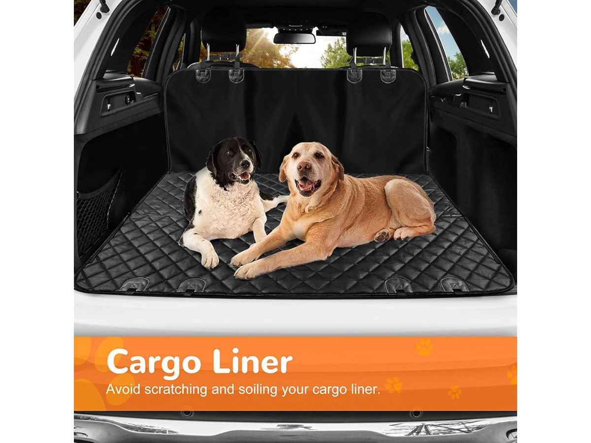 Machine washable dog car seat cover fabric texture