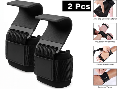 Weight Lifting Power Lifting Hooks - pair