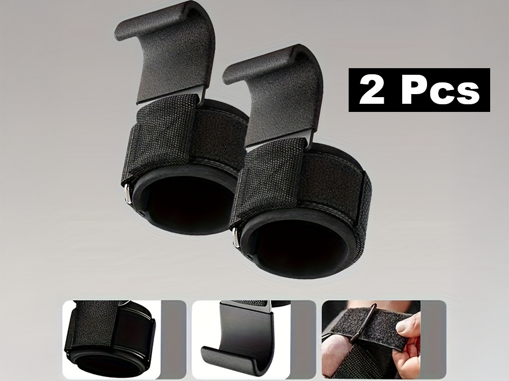 Weight Lifting Power Lifting Hooks - pair