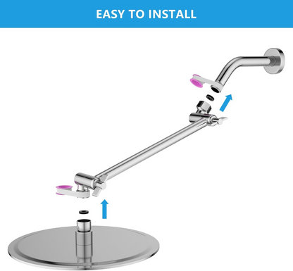 Shower Head Extension Arm