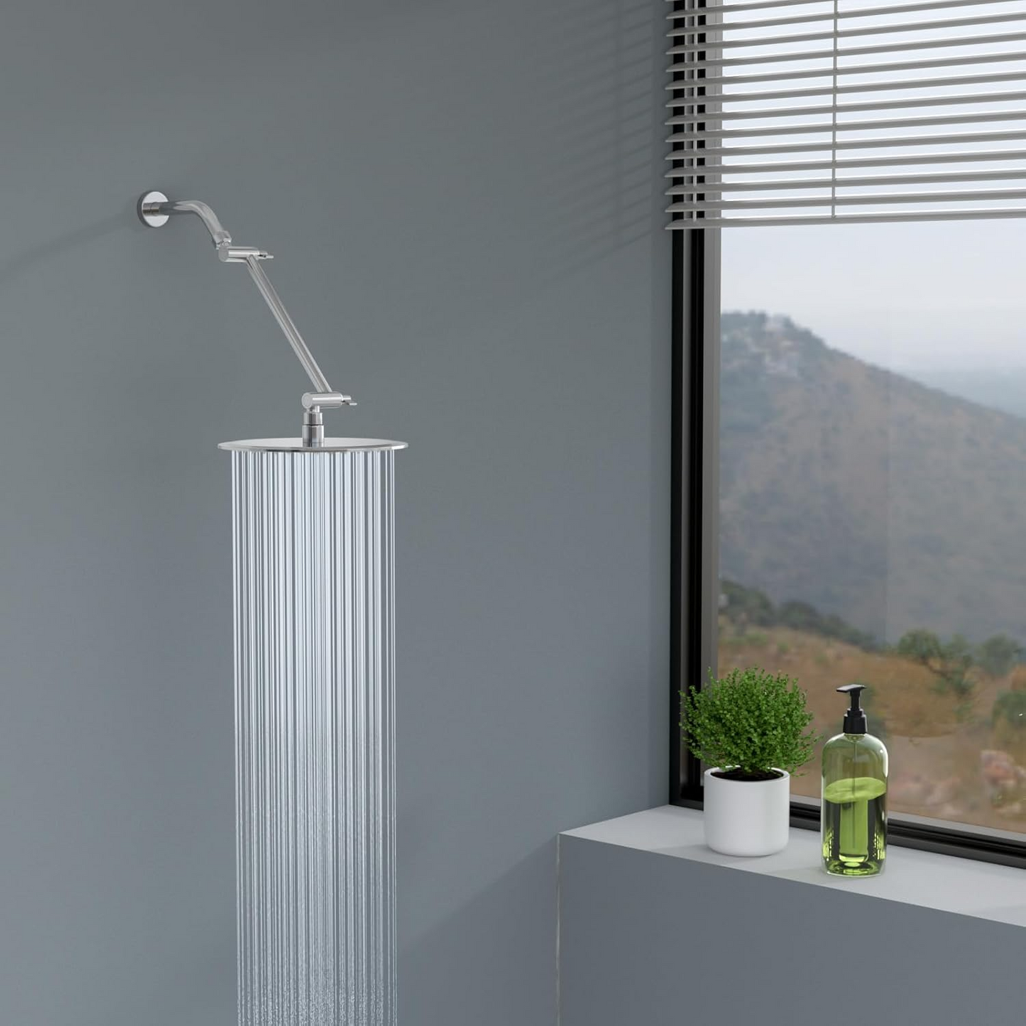 Shower Head Extension Arm