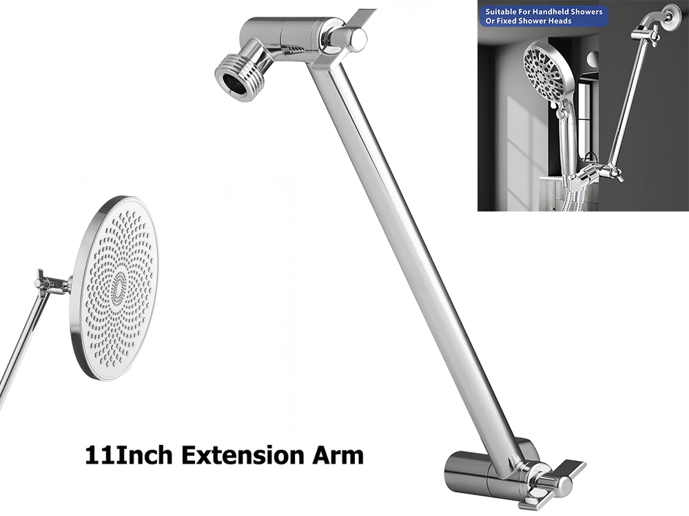 Shower Head Extension Arm