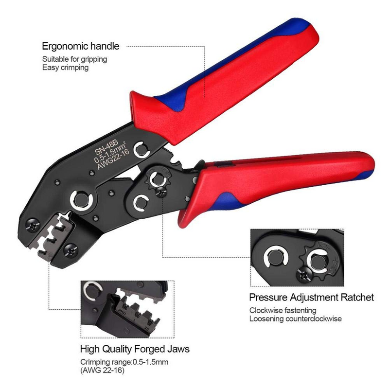 600pcs Crimping Terminal Connectors