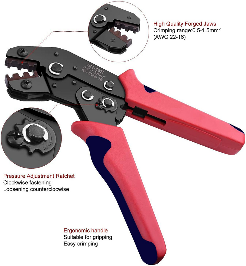 600pcs Crimping Terminal Connectors