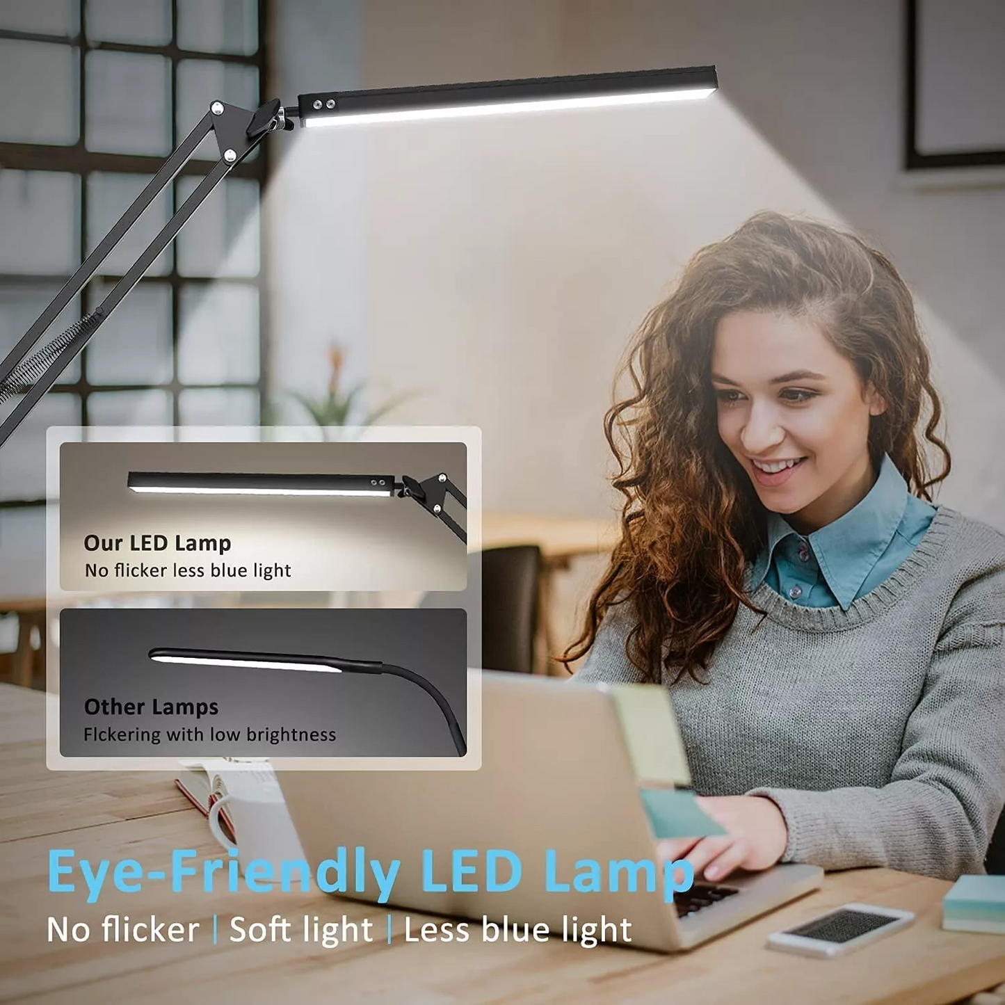 LED Desk Lamp Rechargeable