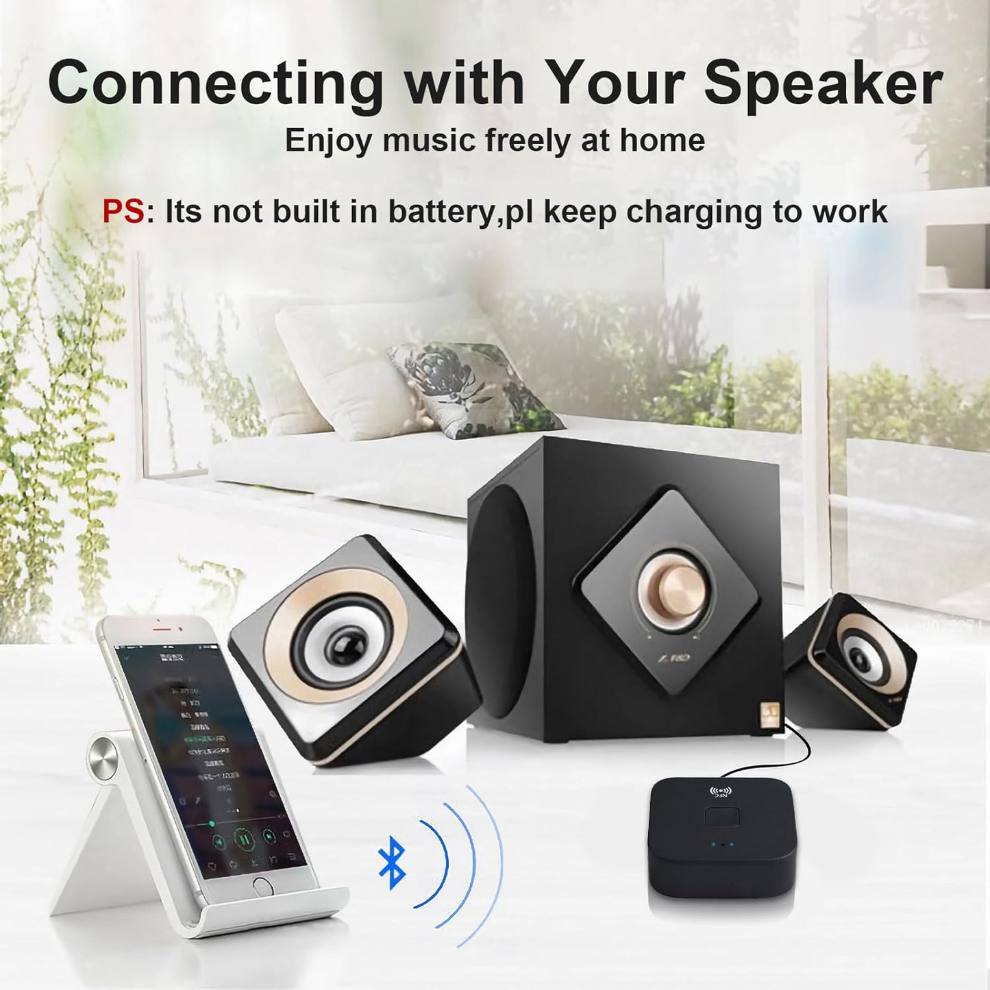 Wireless Audio Bluetooth Receiver