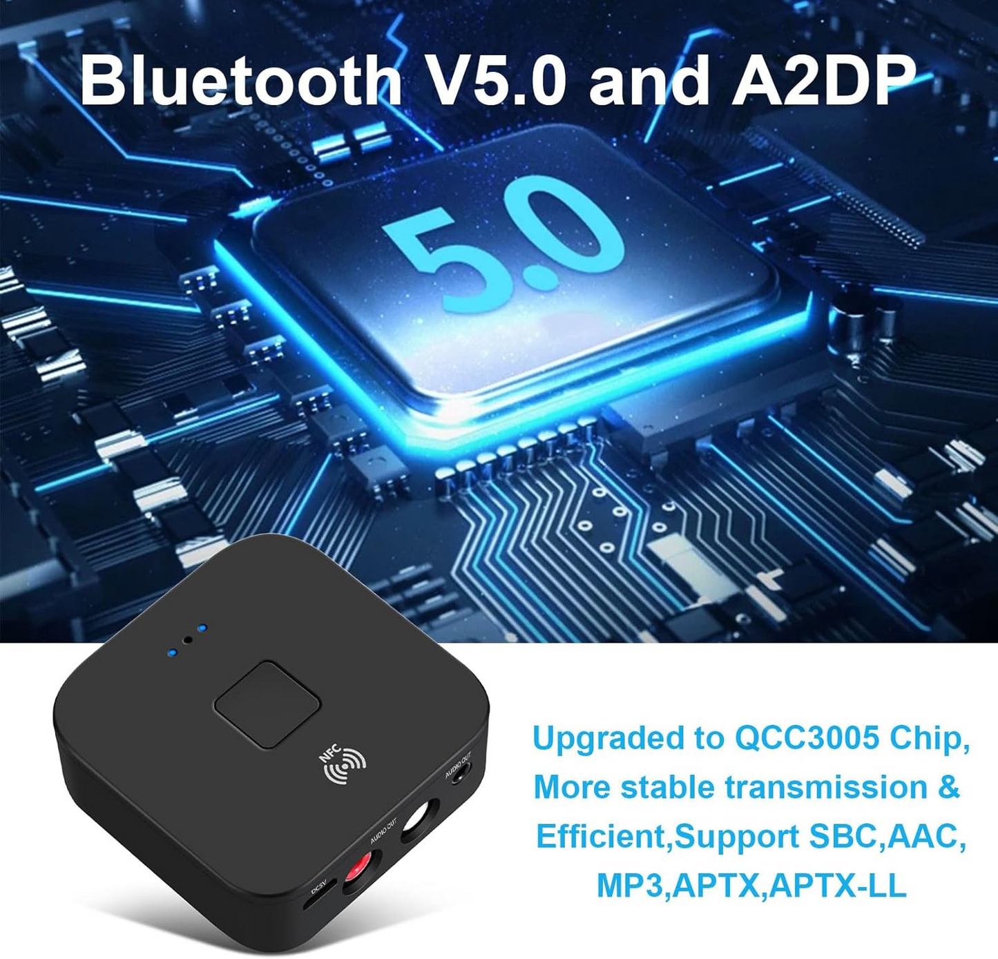 Wireless Audio Bluetooth Receiver