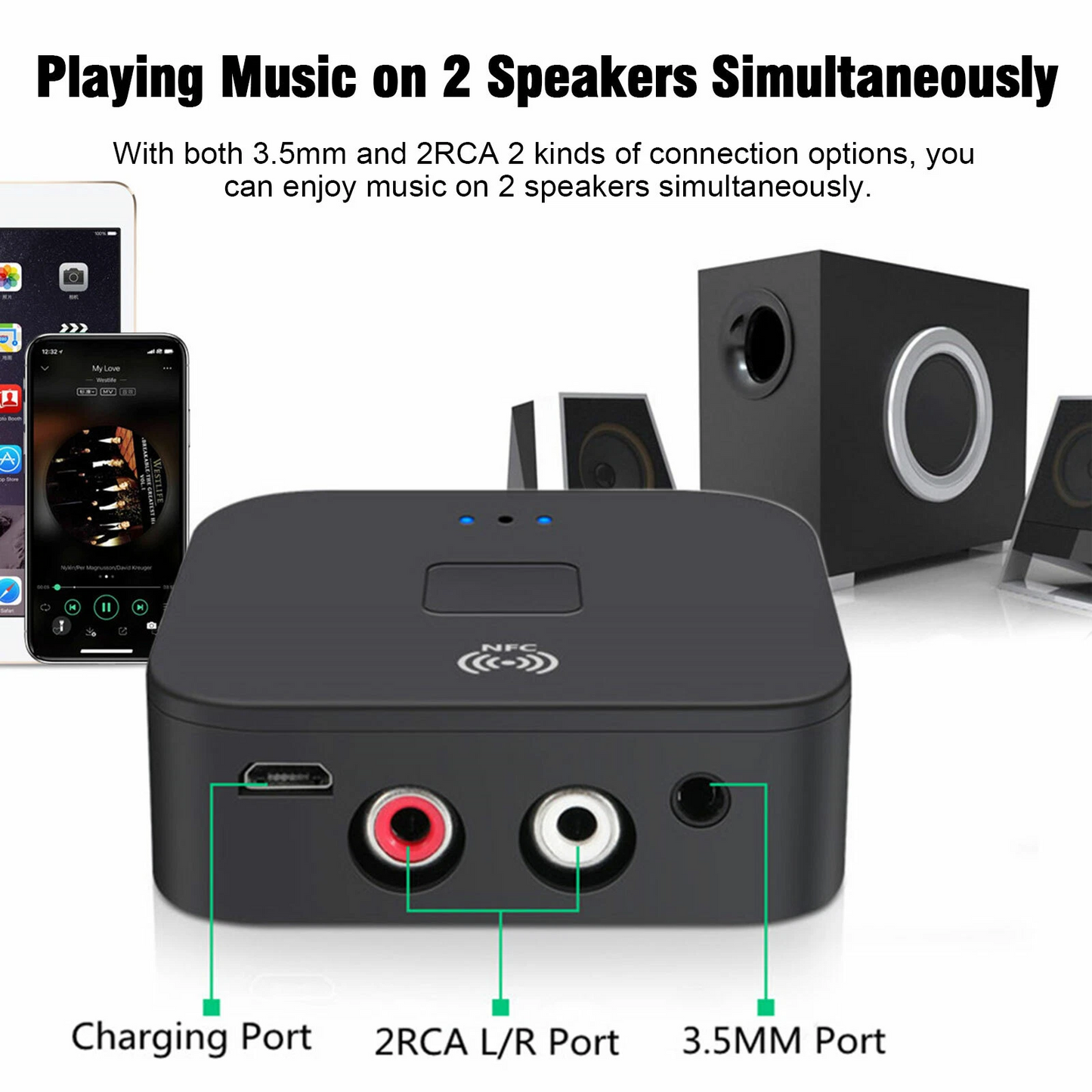 Wireless Audio Bluetooth Receiver