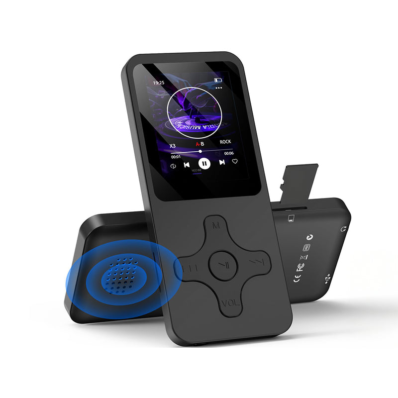 MP3 Player 8GB front view showing 18 inch colour screen