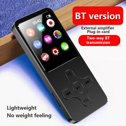 MP3 Player 8GB displaying e-book reading mode