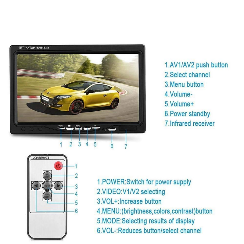 Car Reverse Camera Rear View Reverse Camera