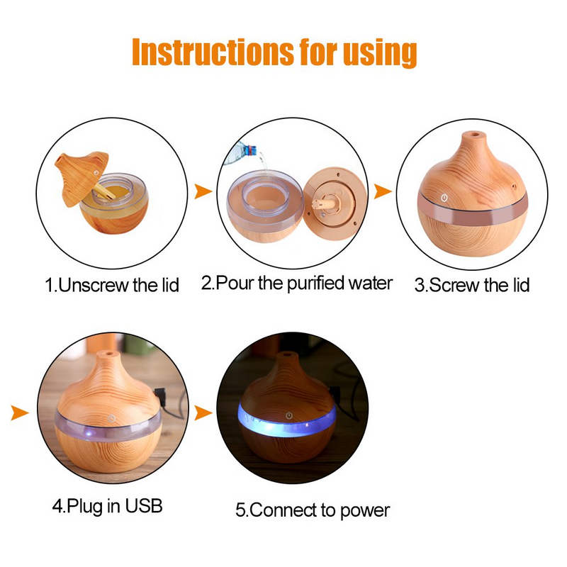 Aroma Diffuser Humidifier