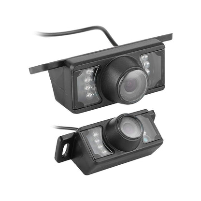 Car reversing camera waterproof black front view showing compact design