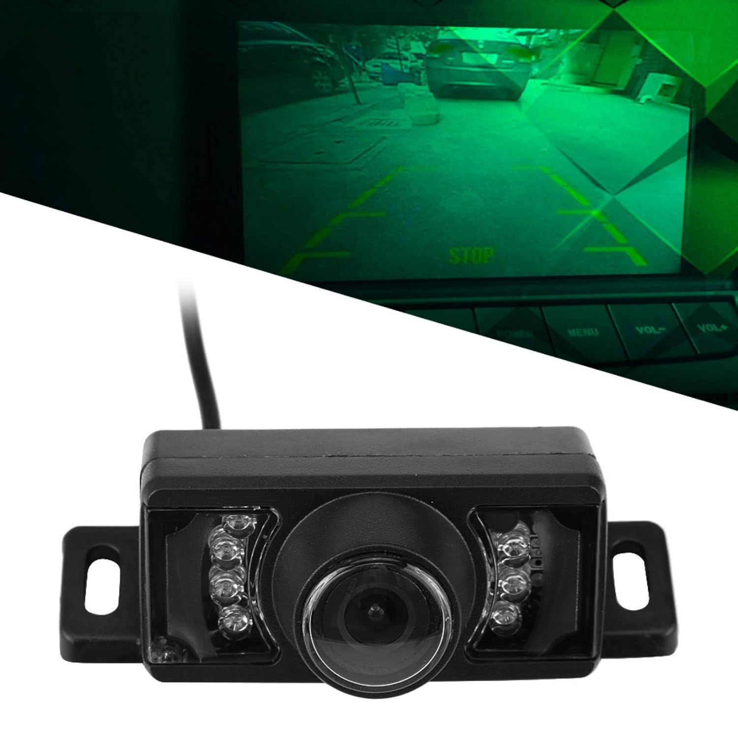 Electronic marking lines displayed on screen from car reversing camera waterproof