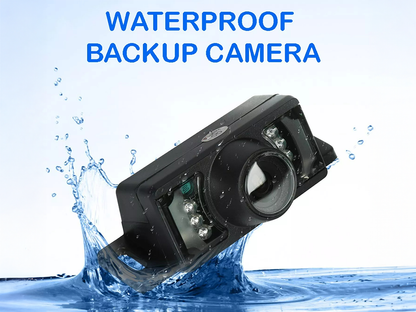 Close up of car reversing camera waterproof lens with 170 degree angle