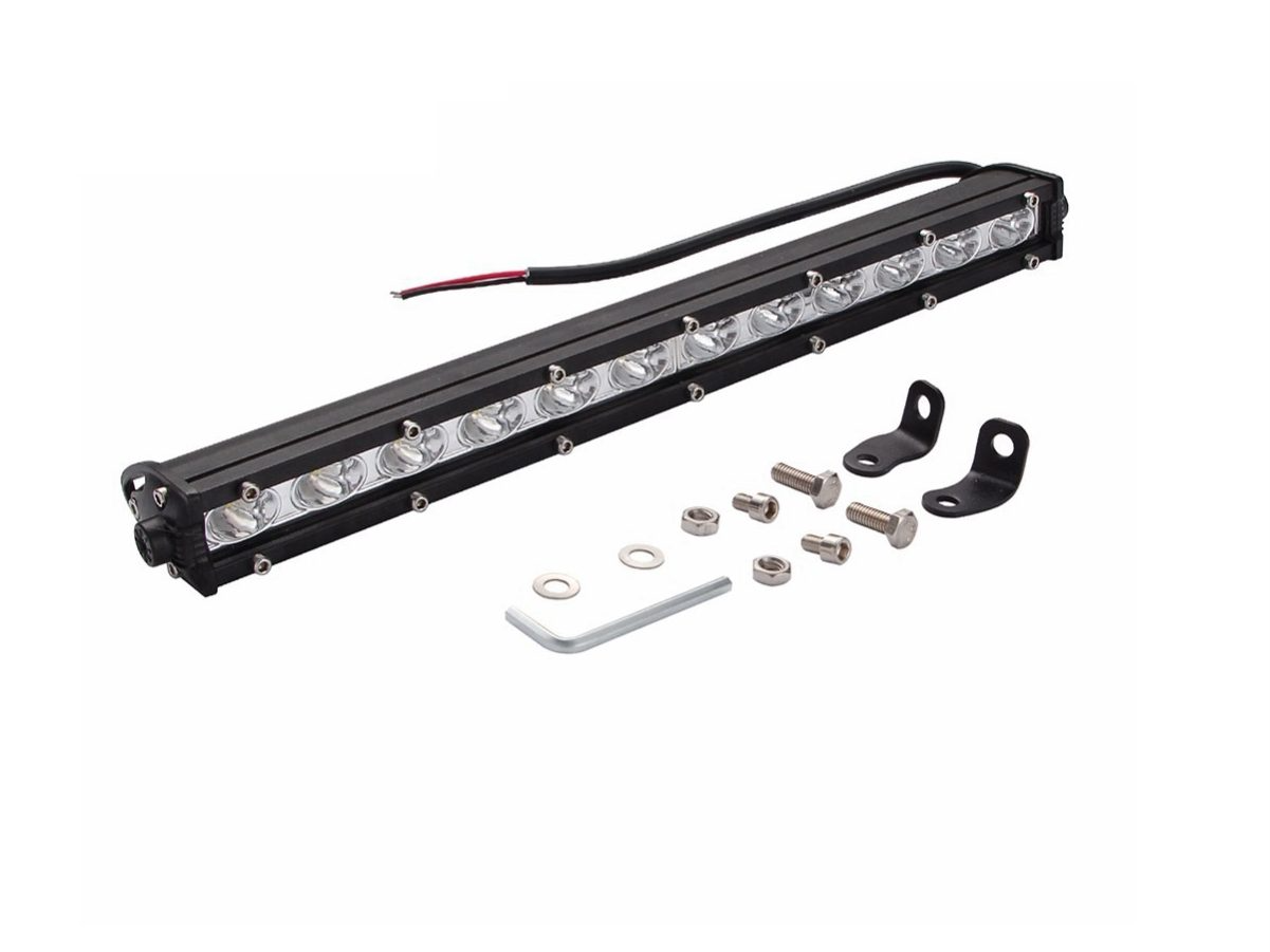 LED Work Light 36W showing 12 high-intensity LEDs lit