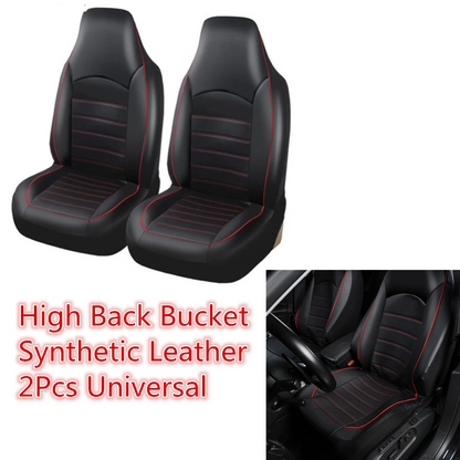Easy installation straps on car seat cover sets