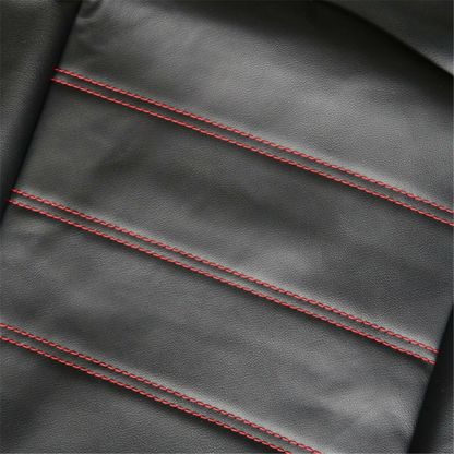 Washable car seat cover sets with smooth finish