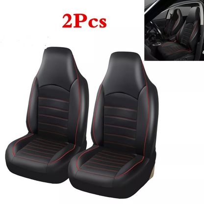 Washable car seat cover sets with smooth finish