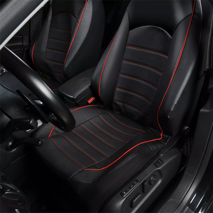 Washable car seat cover sets with smooth finish