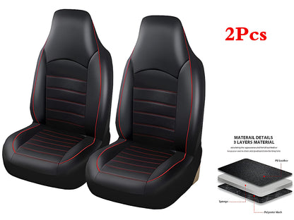 Breathable PU leather material on car seat cover sets