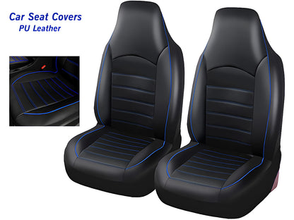 Side angle showing airbag compatible car seat covers set