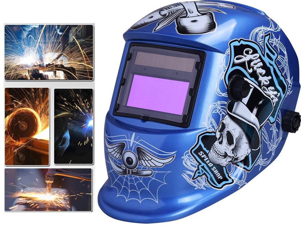 Welding Helmet Solar Auto Darkening Solar & Battery