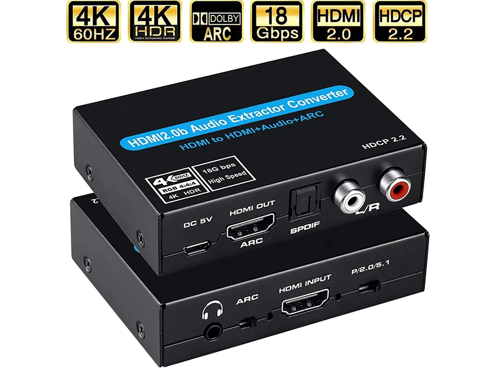 HDMI to HDMI Converter + Audio