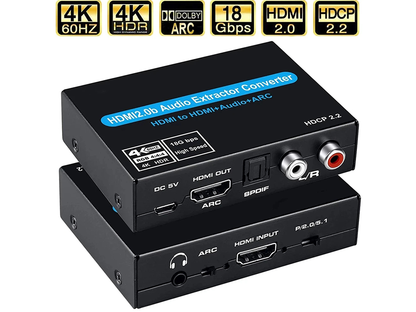HDMI to HDMI Converter + Audio
