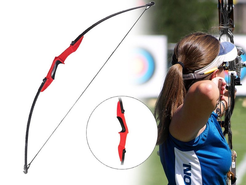 Hunting archery bow held by left handed user