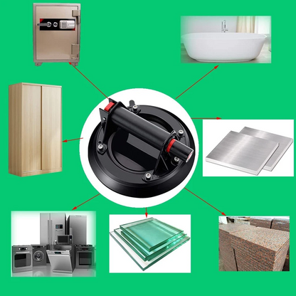 Compact glass suction cup ready for renovation use