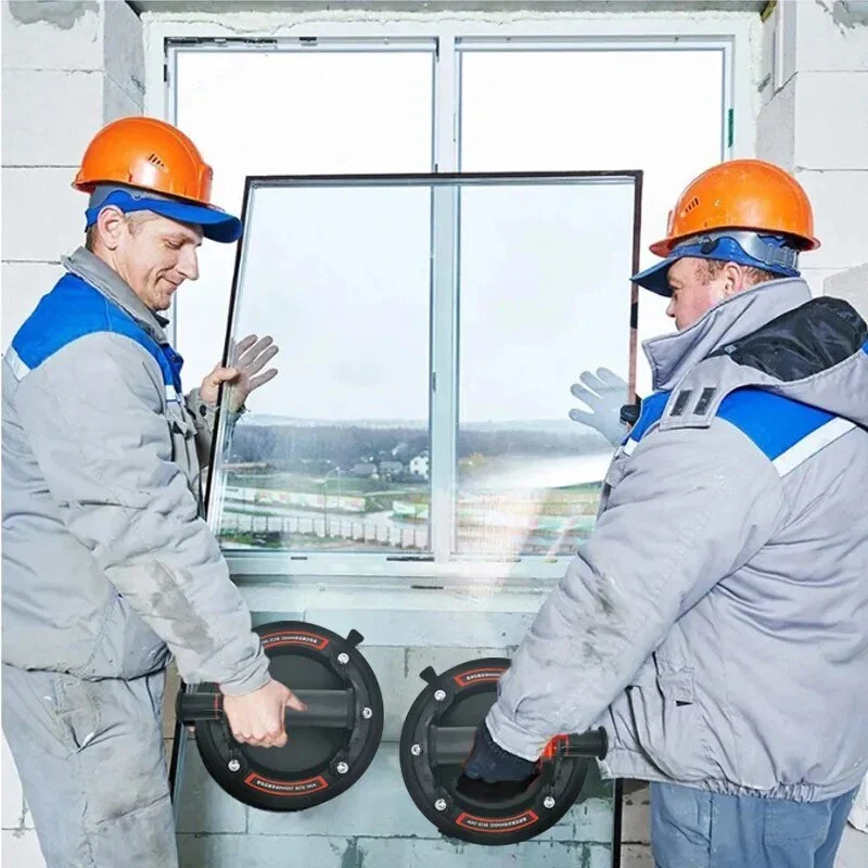 Compact glass suction cup ready for renovation use