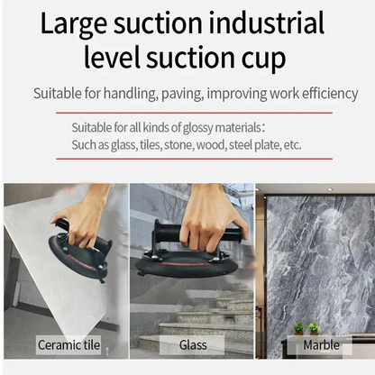 Compact glass suction cup ready for renovation use