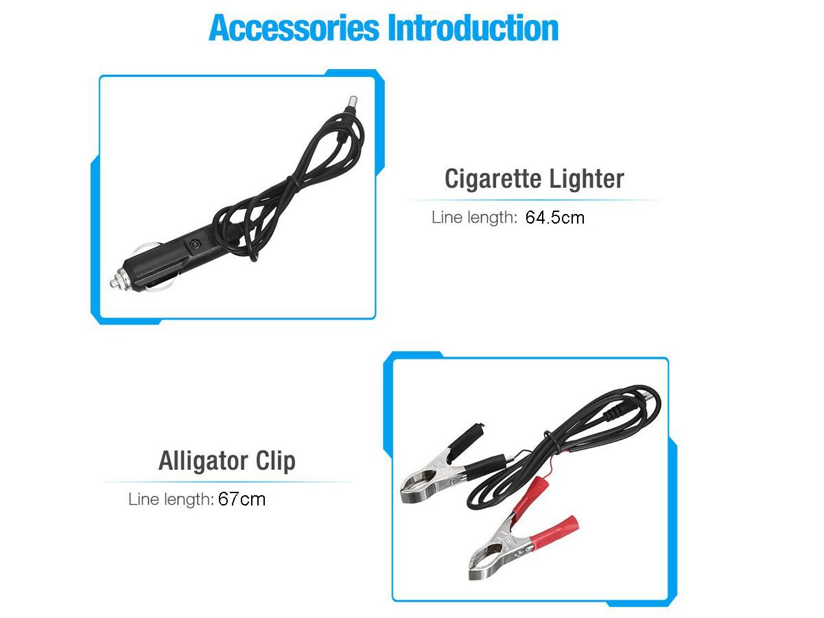 Solar Panel Charger Kit lightweight and portable size