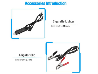 Solar Panel Charger Kit lightweight and portable size