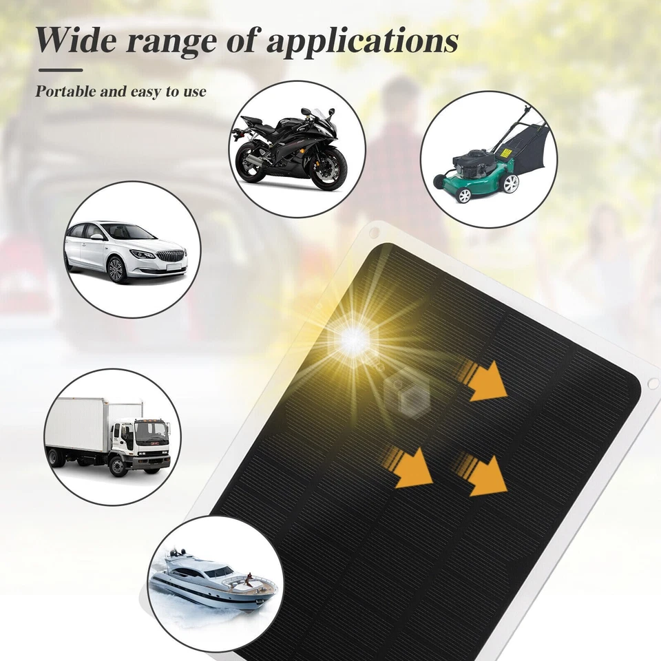 Solar Panel Charger Kit with mini solar controller included