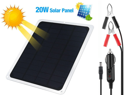 Solar Panel Charger Kit with mini solar controller included