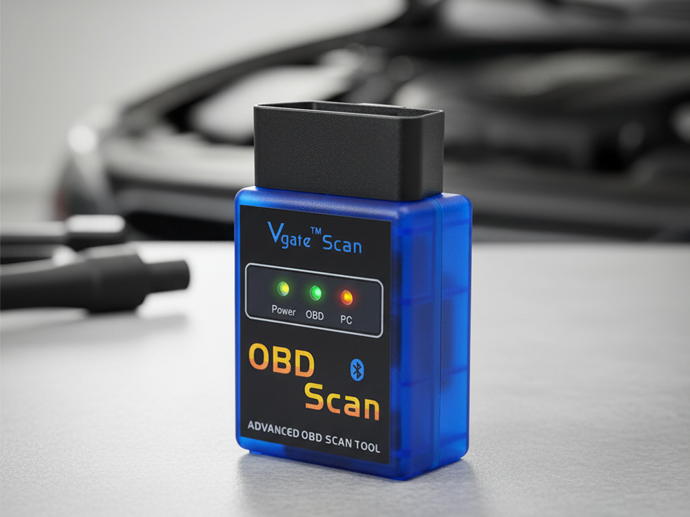 OBD2 scanner Bluetooth with clear engine light reset feature