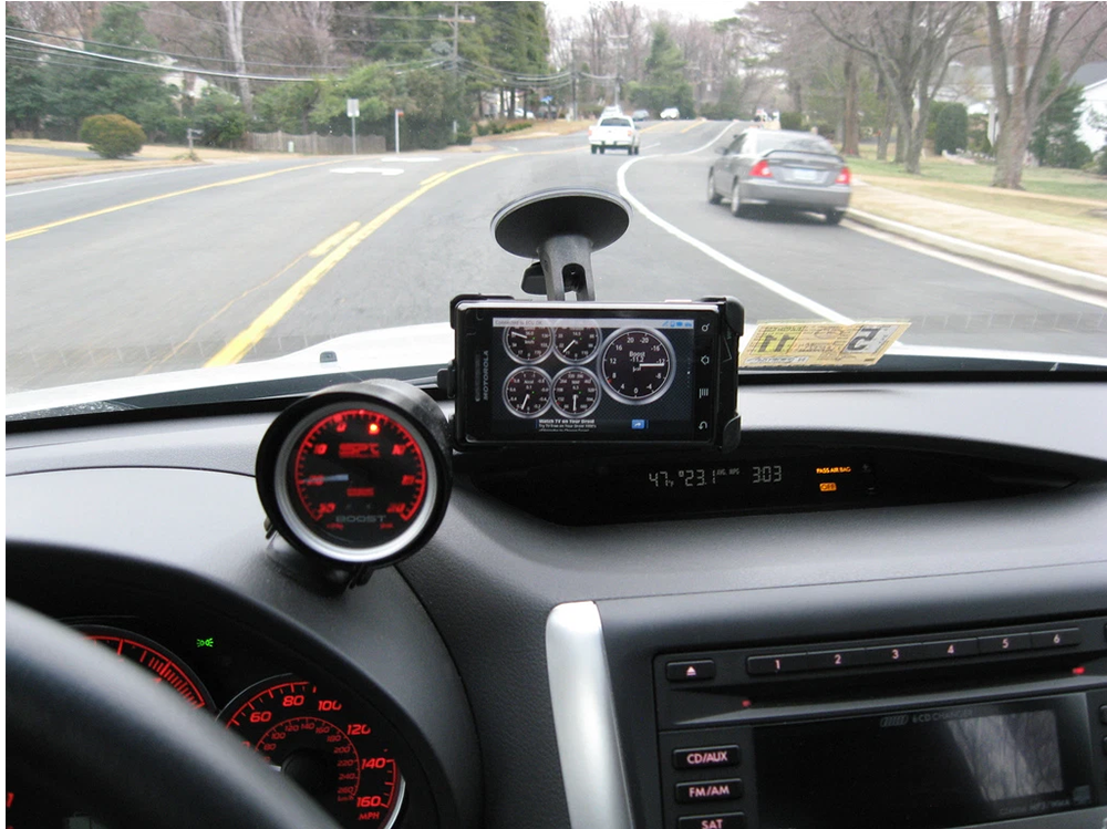 OBD2 scanner Bluetooth with clear engine light reset feature