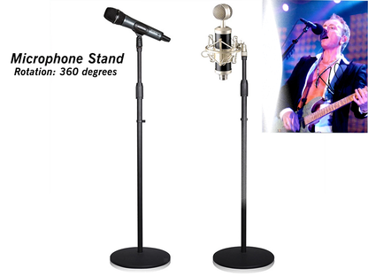 Microphone Stand Height Adjustable Tripod