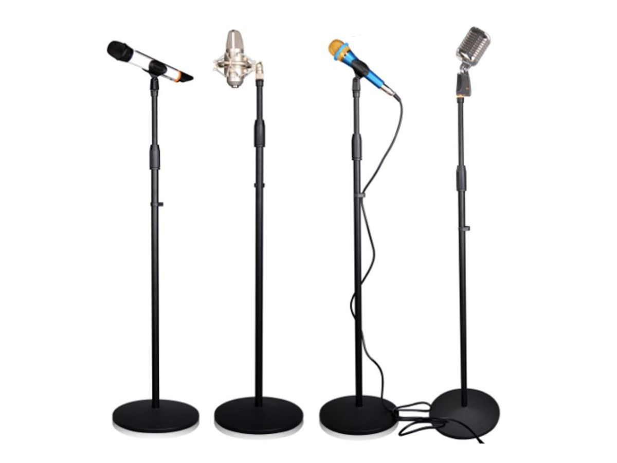 Microphone Stand Height Adjustable Tripod