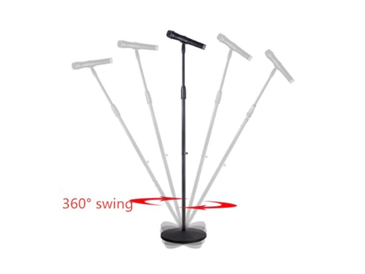 Microphone Stand Height Adjustable Tripod