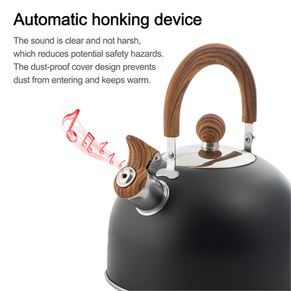 3L Smart Kettle Whistling Kettle (Stainless Steel)