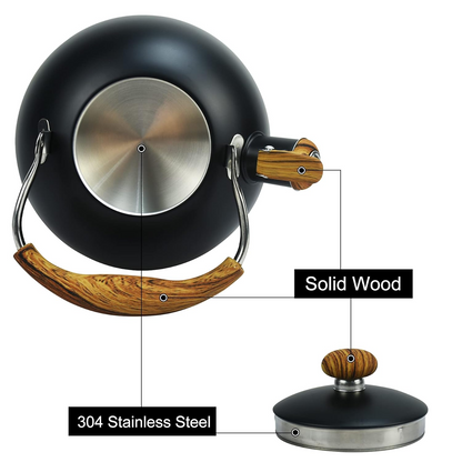 3L Smart Kettle Whistling Kettle (Stainless Steel)