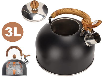 3L Smart Kettle Whistling Kettle (Stainless Steel)