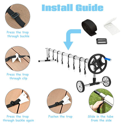 Swimming Pool Cover reel for cover 21 Ft (6.4 M)